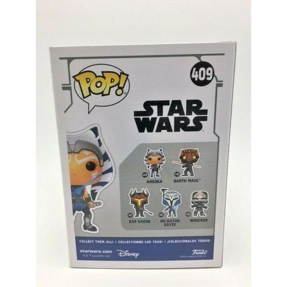 Funko Pop Star Wars: Clone Wars - Ahsoka (#409,NEW - Picture 5 of 8